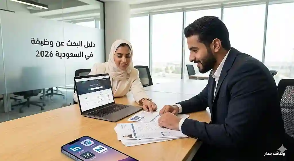 دليل البحث عن وظيفة في السعودية 2026: أفضل طريقة للحصول على وظيفة بسرعة