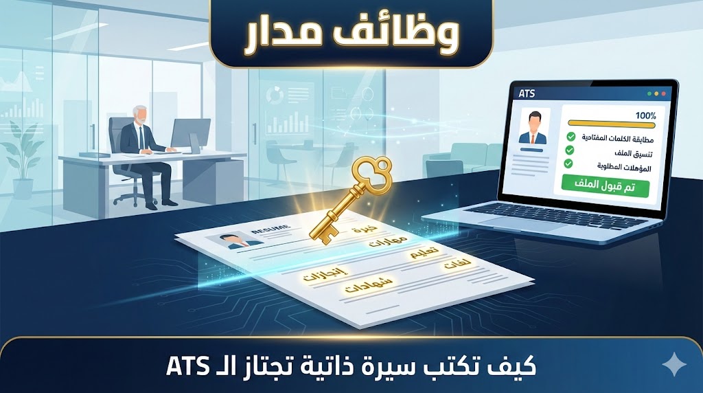 كيف تكتب سيرة ذاتية تجتاز الـ ATS وتصل لمكتب المدير – دليل شامل 2026