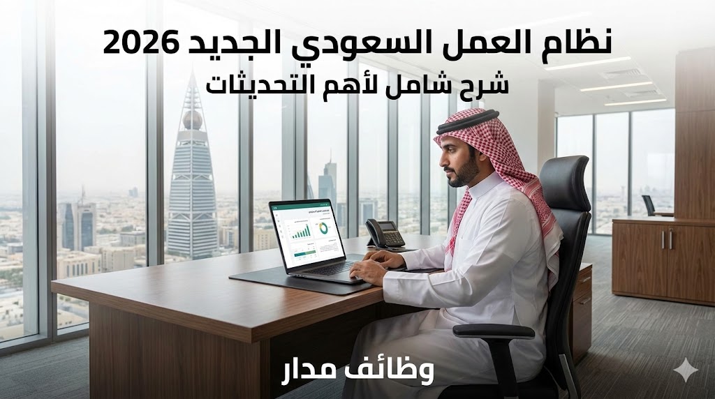 نظام العمل السعودي الجديد 2026: شرح شامل لأهم التحديثات وحقوق الموظف وصاحب العمل